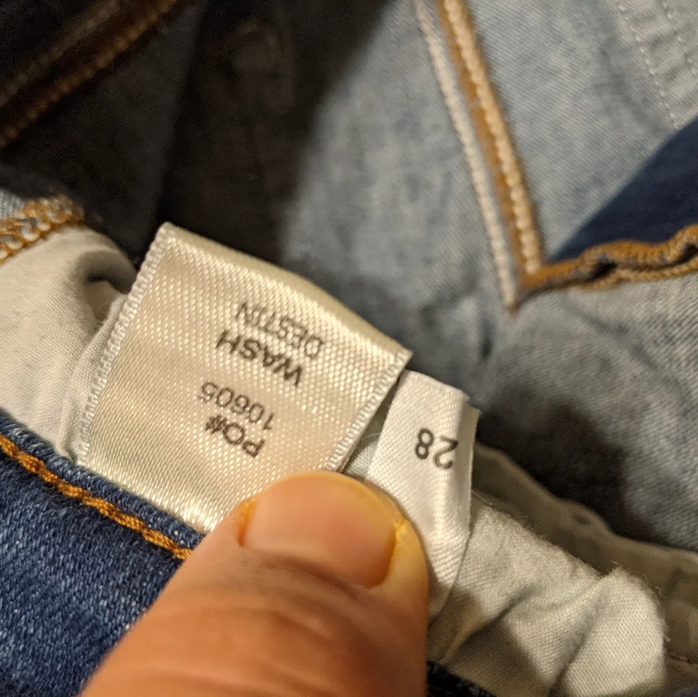 Reformation Harper Mid-Rise Skinny Jeans Destin Wash 28 - Picture 2 of 10
